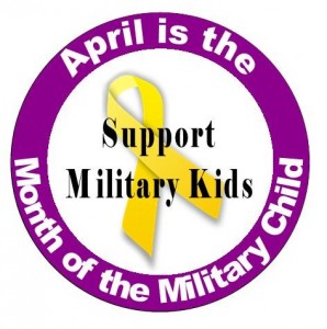 Cover photo for April is Month of the Military Child