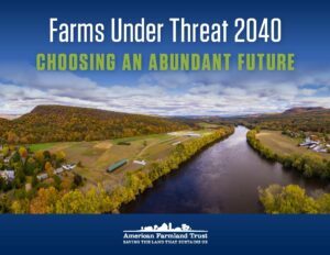 Cover photo for Get County Estimates of Farmland Loss
