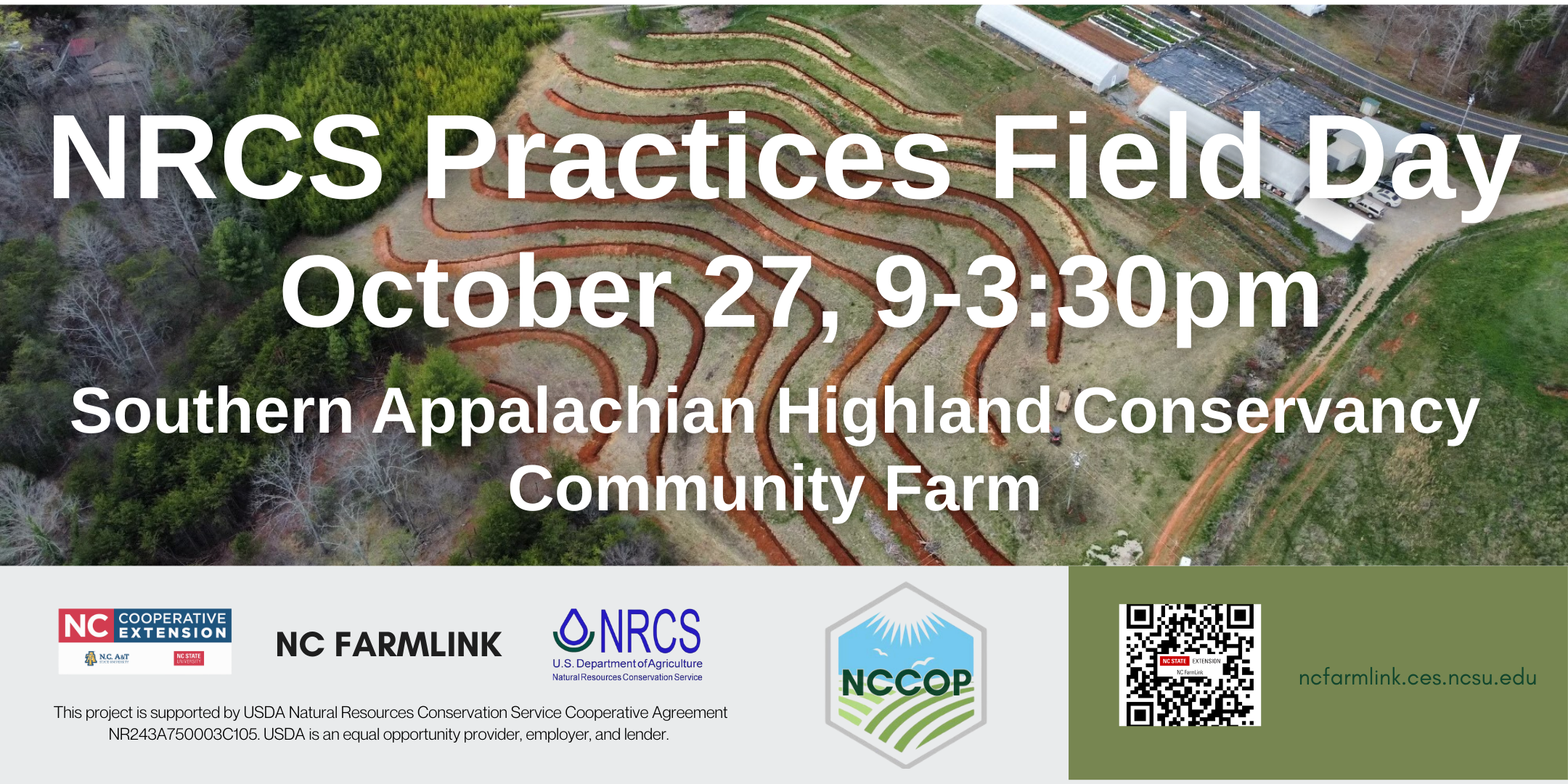 NRCS Practices Field Day, October 27, 9-3:30 p.m.